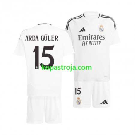 Billiga Fotbollströjor Real Madrid Arda Guler 15 Barn Hemma tröja 2024/25 Kortärmad